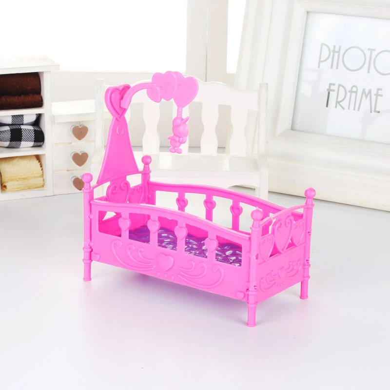 Миниатюрный Кукольный домик crib1:12 аксессуаров сделай сам кукольный ручной работы