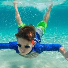 Kinderen zwemmen veiligheid сигнализация умный будильник в детском саду met Rood Licht измерительный зажим op Badmuts