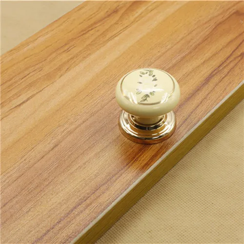 Megairon vintage cerámica perillas gabinete maneja para los niños de