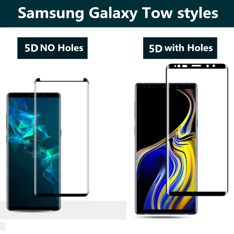 Yezaoo изогнутое Полностью закаленное стекло для Samusng Galaxy S10 E S8 S9 plus S7 edge Защита экрана для Galaxy Note 8 9 стеклянная пленка