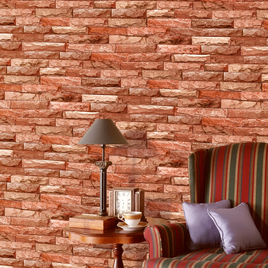 Popular 3d Brick WallpaperBuy Cheap 3d Brick Wallpaper