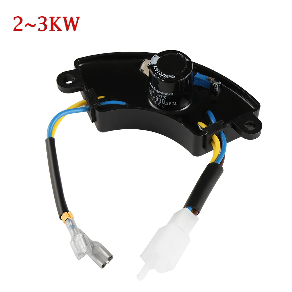 

1PC New Universal Single Phase AVR Automatic Voltage Regulator Rectifier Stabilizer 2KW-3KW Generator Regulator