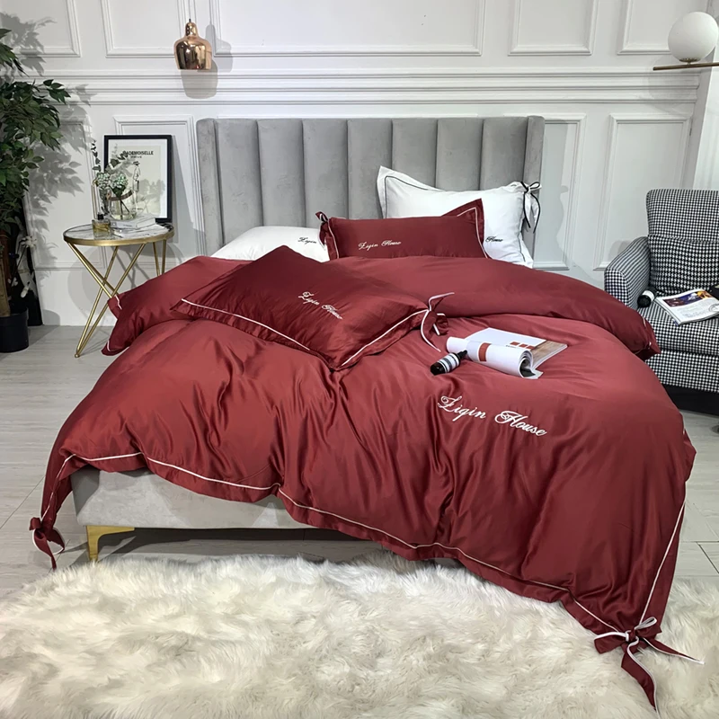 Luxury Wine Red Pink Blue Green White Yellow Silky Washed Silk