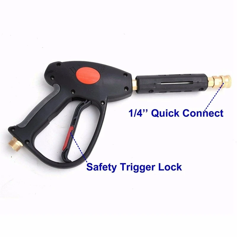 4000Psi High Pressure Power Washer Spray Tool With M22 Thread Home Garden Supplies Spray-Gun Car Washing