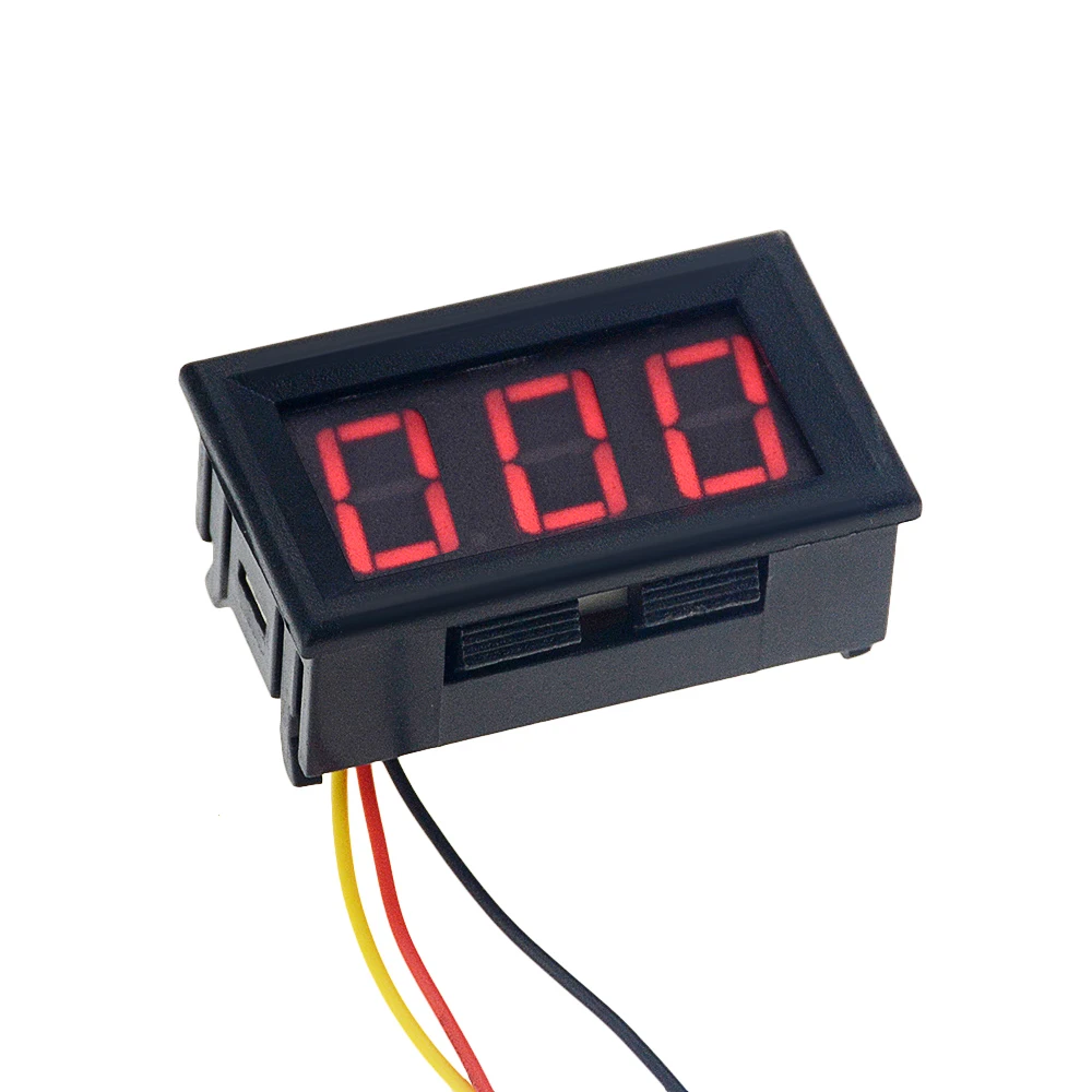 

1 шт. DIY Вольтметр Амперметр постоянного тока 100 в 10 А синий красный двойной измеритель напряжения тока Тестер Панель цифровой светодиодный дисплей для автомобиля