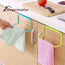 1Pcs PP Hanging Garbage Bags Rack Wash Cloth Towel Storage Kitchen Holders Cupboard Cabinet Hanging Stand