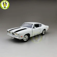 1/18 1969 Плимут Барракуда дорога подписи литой модельный автомобиль игрушки подарок для мальчиков девочек