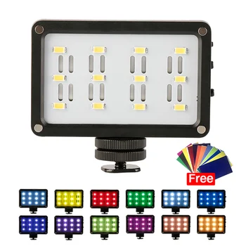 

Ulanzi CardLite Mini LED Video Camera Light Dimmable Portable 5500K Photographic Lighting for iPhone X 8 7 Samsung Nikon Canon