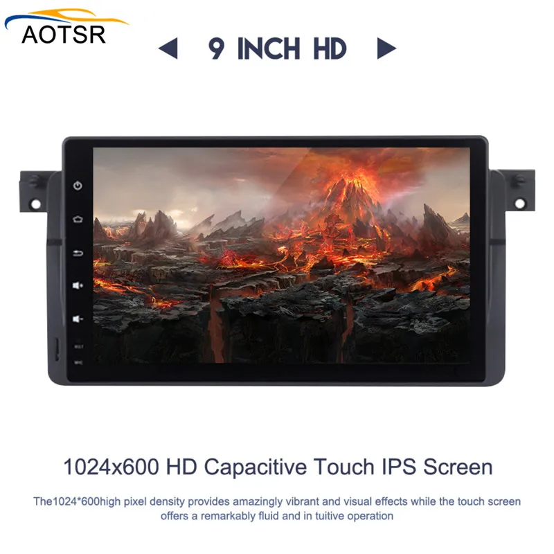 Flash Deal Android 8.0 Car multimedia player Radio head unit For E46 1998-2005 M3 1998-2005 3 Series gps navigation Stereo no dvd octa core 6