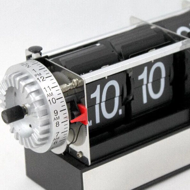 Digital Flip Clock Vintage Decorative Bedroom Retro Flip Down Clock with Seconds Auto Page Table Clocks Student Desk Watch Digital Flip Clock Vintage Decorative Bedroom Retro Flip Down Clock with Seconds Auto Page Table Clocks Student Desk Watch