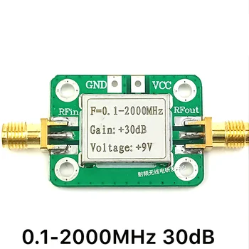 

LNA 0.1MHZ--2000MHz 30dB RF POWER amplifier for FM HF VHF / UHF Ham Radio Short wave, FM radio, remote control receiver