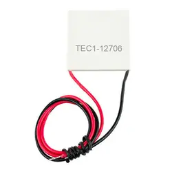TEC1-12706 12 в 60 Вт радиатора Термоэлектрический охладитель Пельтье Cool Plate модуль Лидер продаж