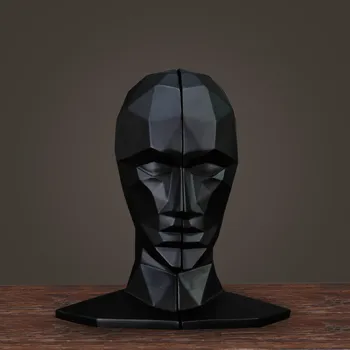 Best Creative Head Book By Ornaments Nordic Book File High-end Office Bookends Decoration Crafts Business Gifts