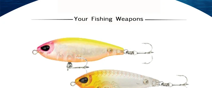 Pencil Lure Floating Topwater Bass Smallmouth Mini Pencils Fishing Lure  4.5cm 2.7g 7pcs Fishing Tackle (2)