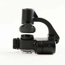 

With purple light High magnification With lights 90 X Portable microscope diamond Jewelry Banknote inspection Clip phone