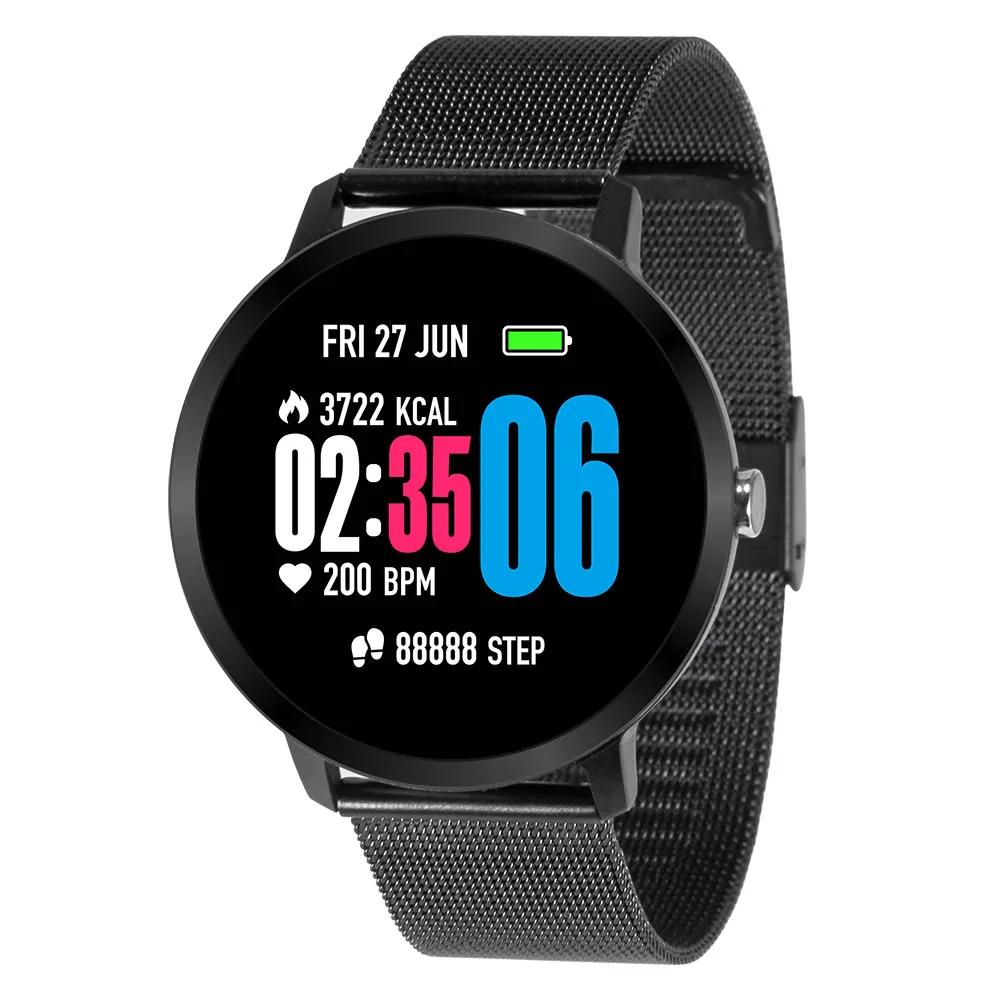 

Smart Watch IP67 Waterproof Activity Fitness tracker Heart rate monitor BRIM Men women smartwatch for Android ios xiaomi iphone