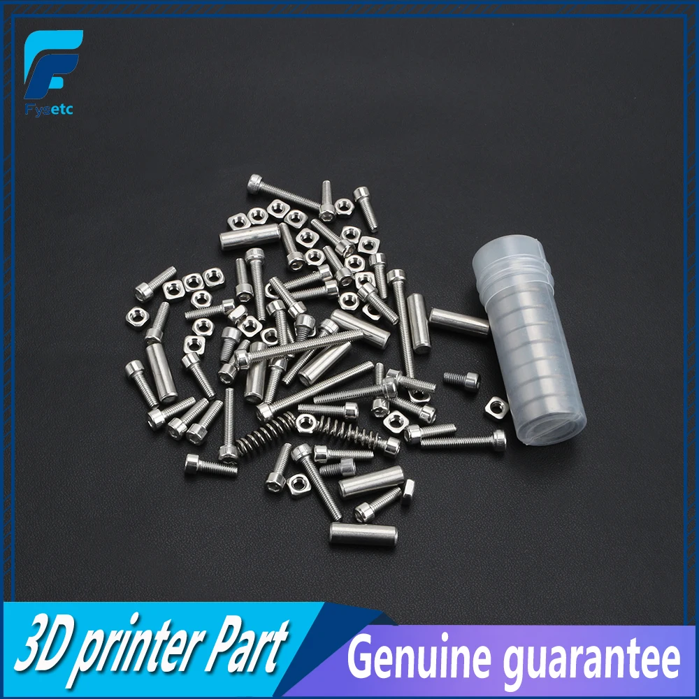  The Whole Kit PRUSA I3 MK3 MMU2 Screw Nut Hardware Parts Machine Parts For Prusa i3 MK3/MK2.5 to Mu