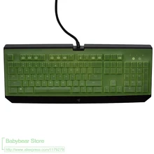 Чехол для клавиатуры razer BlackWidow Ultimate Stealth для настольного ПК, водонепроницаемый пылезащитный прозрачный защитный чехол для клавиатуры