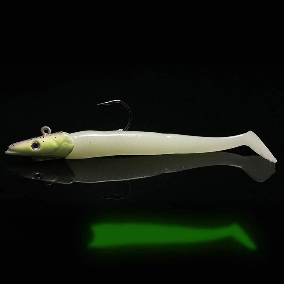 11cm 10g 16g 22g Glow Soft Lure Wobblers Artificial Bait Silicone Fishing Lure Sea Bass Carp Fishing Lead Spoon Jig Lures Tackle 11cm 10g 16g 22g Glow Soft Lure Wobblers Artificial Bait Silicone Fishing Lure Sea Bass Carp Fishing Lead Spoon Jig Lures Tackle