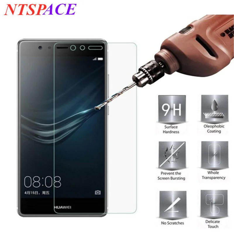 Tempered Glass For Huawei P9 Lite Screen Protector 9H 2.5D 0.26mm Phone Protection Film for | Мобильные телефоны и