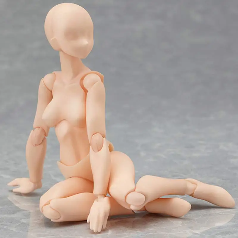 2 шт./компл. игрушка художественная живопись аниме модель куклы манекен художественный эскиз рисовать человеческого тела кукла аксессуары для украшения дома модель