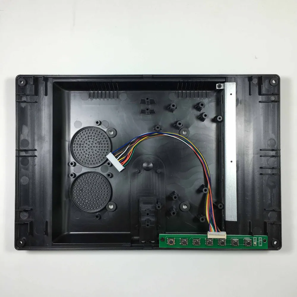  Plastic case for 10.1inch 1366x768 16:9 LCD screen for HDMI+VGA+DVI LCD driver board M.NT68676