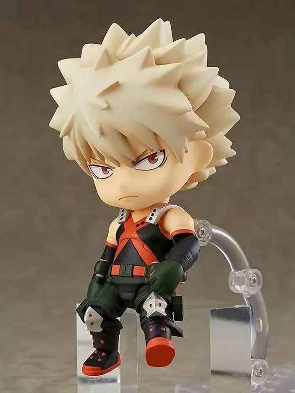 Huong аниме 10 см Nendoroid мой герой Академии Bakugou Katsuki #705 Izuku Midoriya #686 ПВХ фигурку Модель игрушка коллекционная