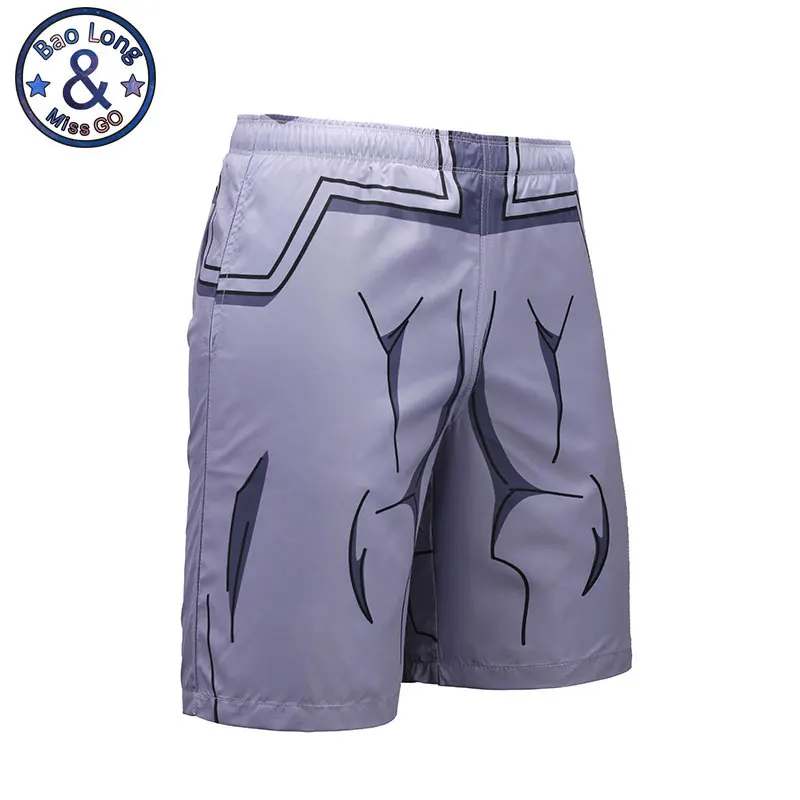 

Mr.BaoLong Quick Drying Anime Dragon Ball Z Bardock Print Mesh Short Pants High Quality 3D Printing Casual Men Beach Shorts K137