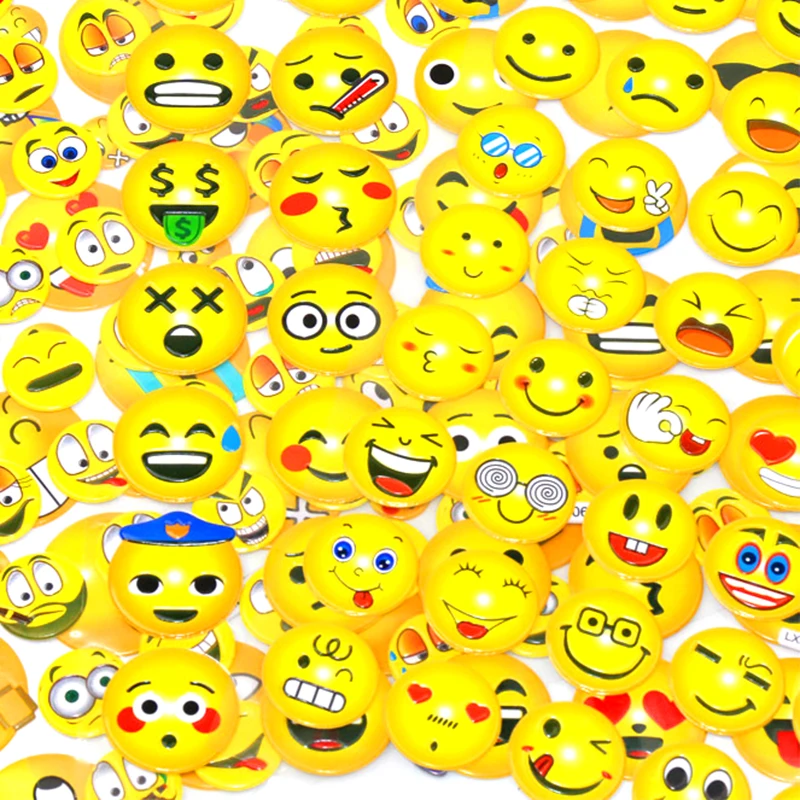 1pcs Big 20*29cm Puffy Bubble emoji smile face heart Moon animal Stickers Cartoon Scrapbook