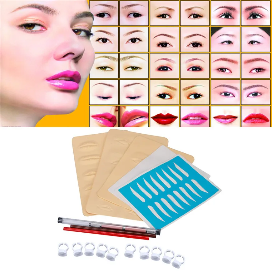 2017 tattoo Permanent 3D Eyebrow Tattoo Pen Makeup Microblading