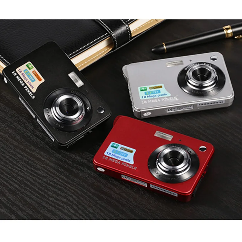 18MP 720P Mini Digital Camera 8x Zoom Digital Photo Frame 2.7 inch COMS HD Video Recoding 3 Colors camera : image 18MP 720P Mini Digital Camera 8x Zoom Digital Photo Frame 2.7 inch COMS HD Video Recoding 3 Colors camera
