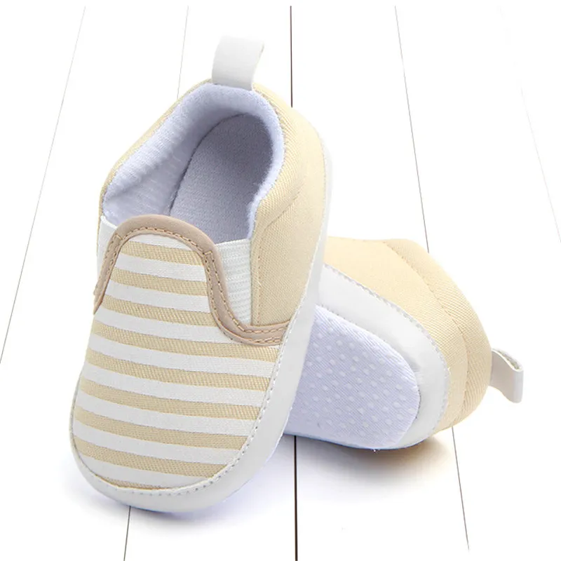 Bebé niños Zapatos antideslizantes de rayas niños pequeños niños en primer lugar los caminantes Bebes Zapatos Ninas recién nacido Infantil cuna Zapatos bebé Bebé niños Zapatos antideslizantes de rayas niños pequeños niños en primer lugar los caminantes Bebes Zapatos Ninas recién nacido Infantil cuna Zapatos bebé