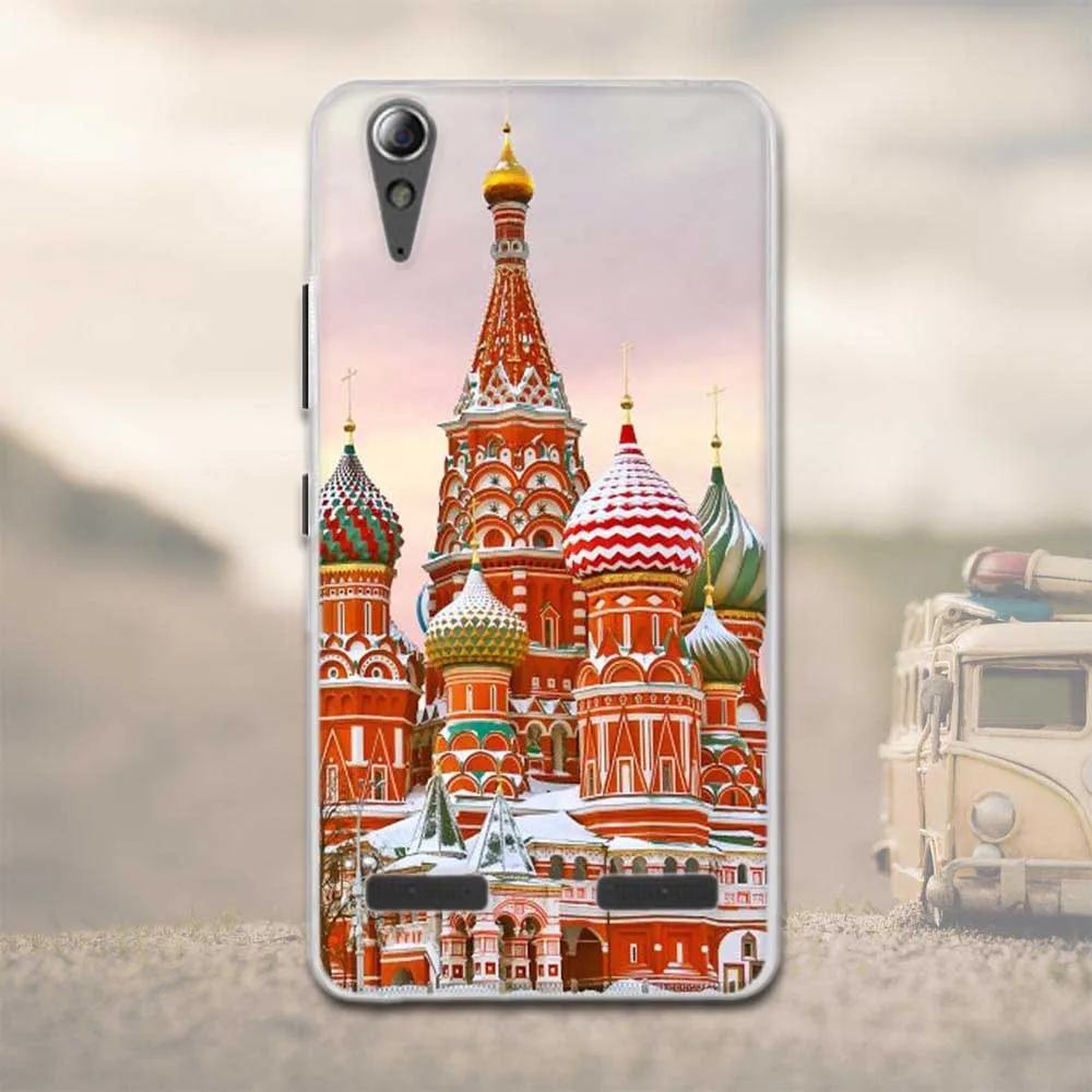 Роскошный чехол с принтом для Lenovo Vibe Shot Z90 чехлы мягкая задняя крышка из ТПУ Для