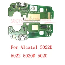 10 шт./лот Для Alcatel 5022D 5022 5020D 5020 usb зарядная док-станция порт зарядное устройство Соединительная плата гибкий кабель Ремонт Запчасти