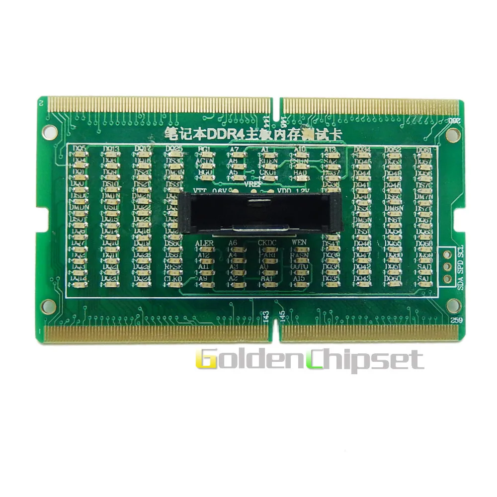 1 шт. DDR4 лэптоп ноутбук Память Слот DDR4 тест-карта SO-UDIMM светодиодный тест er ремонт материнской платы тест er DDR4