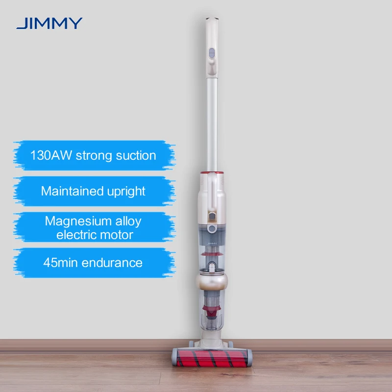 JIMMY JV71 вертикальный Ручной беспроводной пылесос 130AW всасывание 400 Вт Мощность 100000