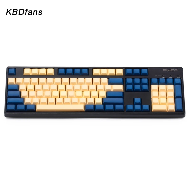 Dsa keycaps пустые печатные 108 толстые pbt для механической клавиатуры Dsa профили ISO ANSI макет