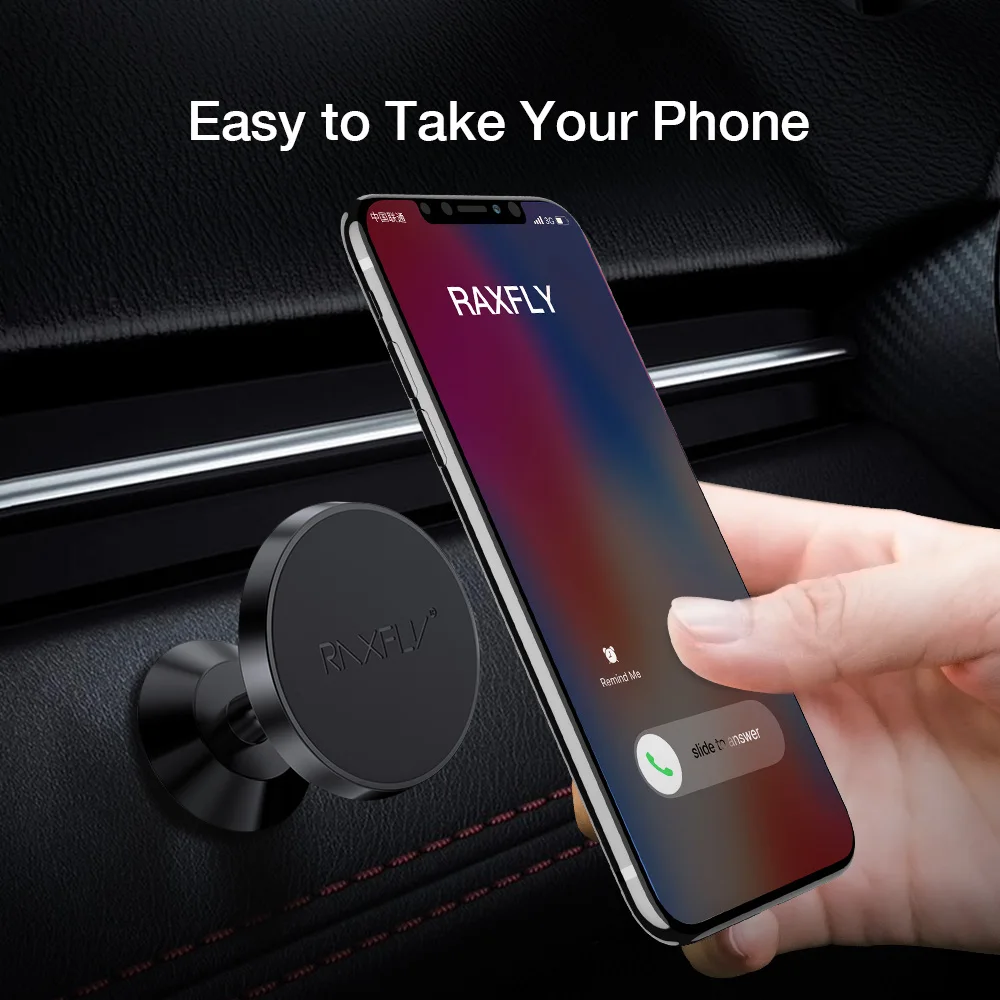  RAXFLY 360 Rotation Magnetische Telefon Auto Halter Für iPhone X 8 7 Plus Universal Magnet Telefon 
