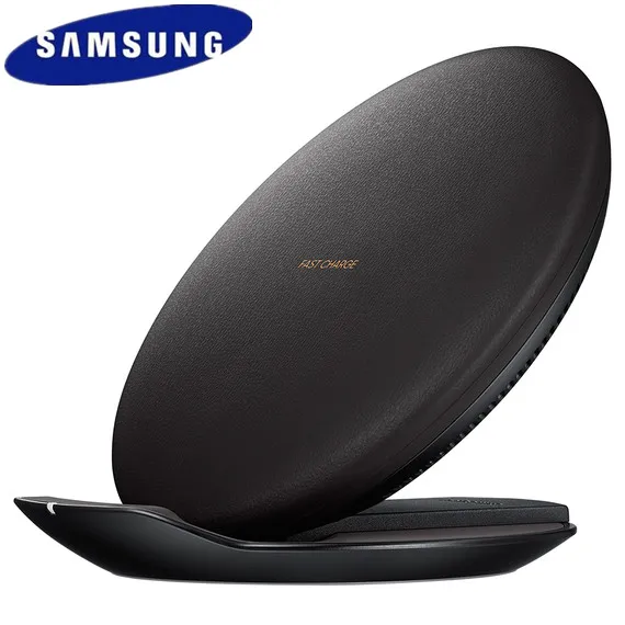

Original Samsung Fast Wireless Charger Qi Smart Quick Charge For iPhone X XR XS 8/Galaxy S9 S8 S10 Plus Note 9/Huawei Mate 20pro