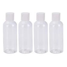 4 шт./компл. Портативный пустая бутылка Пластик хранения бутылки для путешествий суб бутылка шампуня косметический лосьон контейнер бутылка для пополнения 918