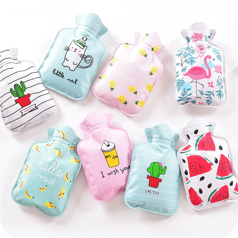 8 Colors Cute Household Warm Items Guatero Safe And Reliable High-quality Washable Hot Water Bottle Bag Wholesale Drop Shipping