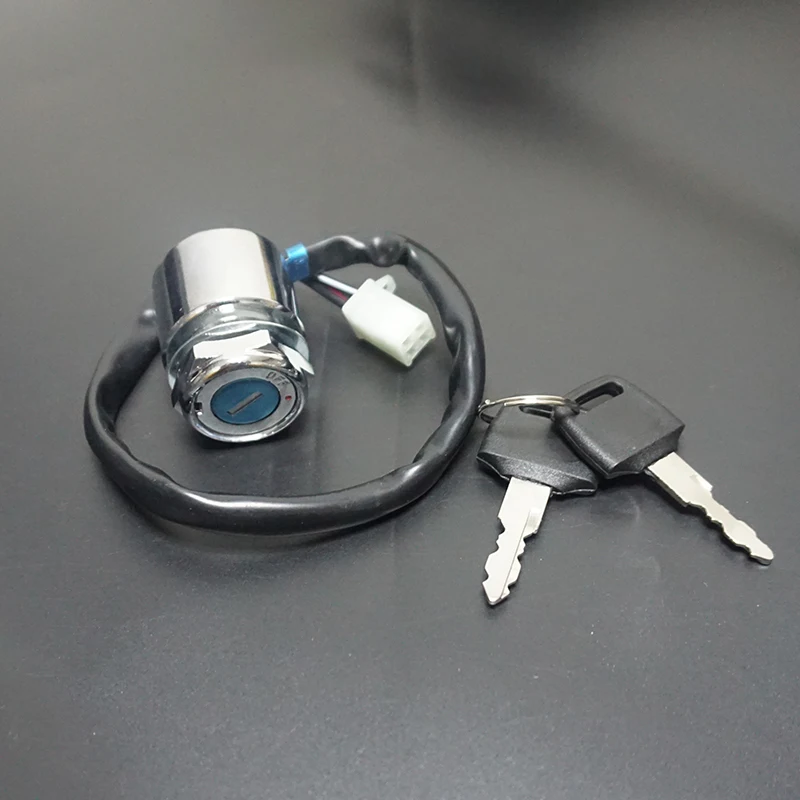 

High Quality Mini Dirt Bike ATV 2 Gears 4 Wires Motorcycle Ignition Switch Key Lock Set For 50cc 110cc 125cc accessories
