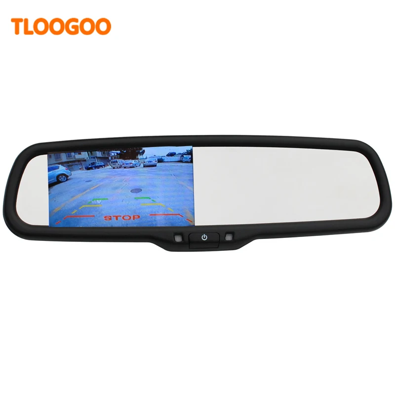 Монитор для зеркала заднего вида 4 3 дюйма салона автомобиля Buick/Chevrolet/lexus/VW/Hyundai|mirror