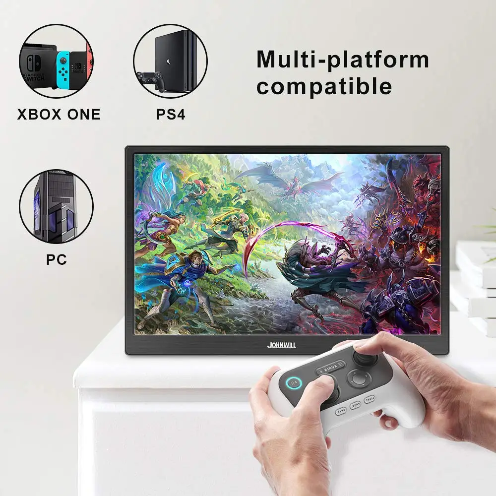 10.1 inch 2K 2560*1600 IPS Touch Screen Portable Gaming Monitor LED LCD Displays PS3/4 Xbox360 Tabl