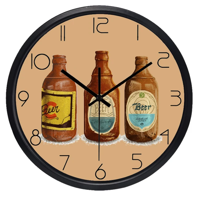 Retro Bottiglia di Cucina Orologio Da Parete Decorare Orologio Casa ... Retro Bottiglia di Cucina Orologio Da Parete Decorare Orologio Casa ...