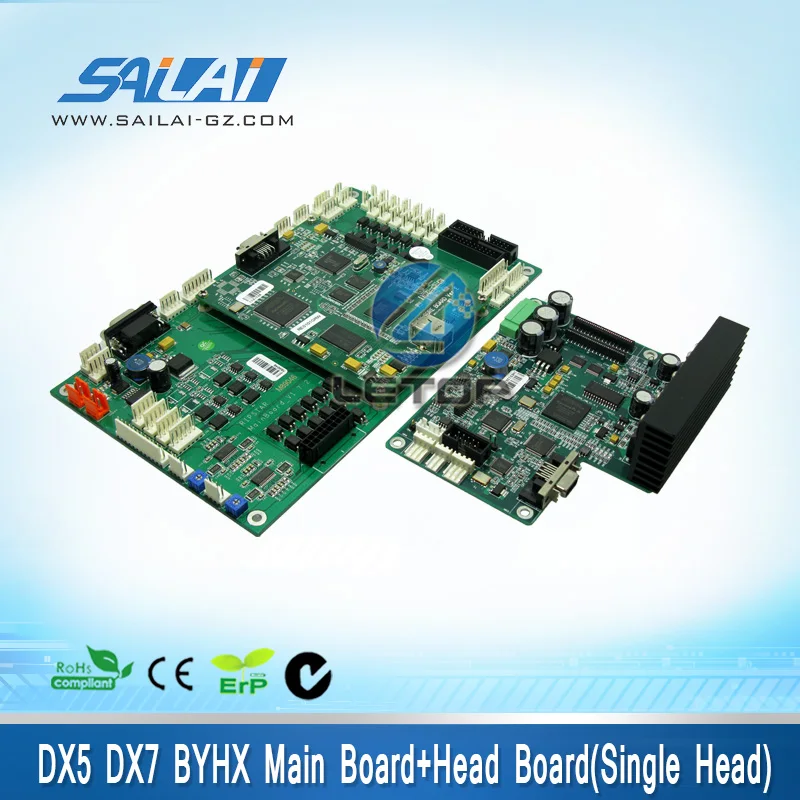 

High Quality Eco Solvent Printer Single Head BYHX DX5 DX7 Main Board And Head Board