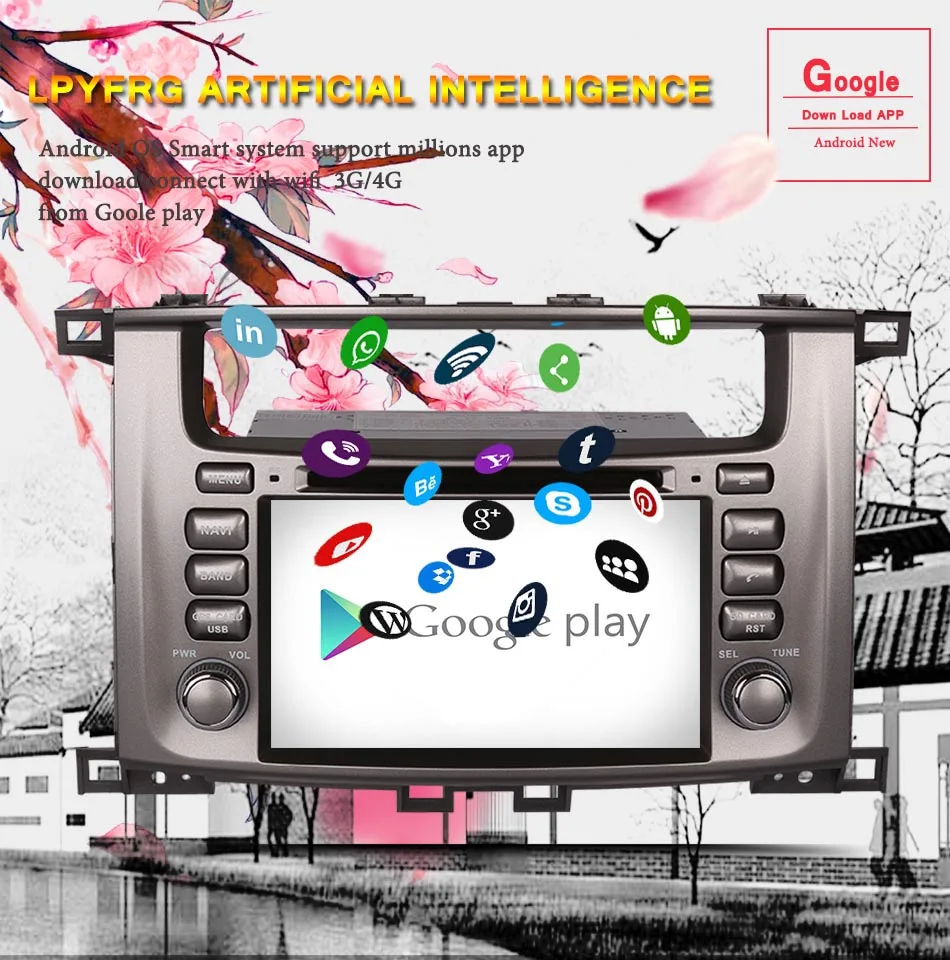 Perfect HD Android 9.0 Octa 8 Core RAM 4GB Car dvd player for Toyota Land cruiser 100 LC 100 1998-2007 GPS Navigation Radio BT Head Unit 4 Perfect HD Android 9.0 Octa 8 Core RAM 4GB Car dvd player for Toyota Land cruiser 100 LC 100 1998-2007 GPS Navigation Radio BT Head Unit 4