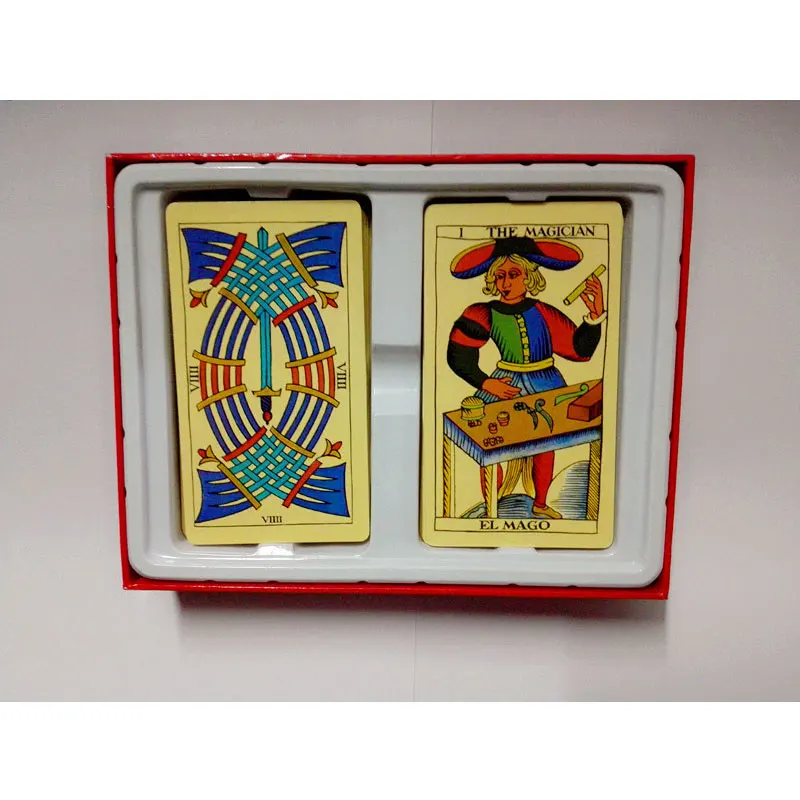 

Classic SPANISH Tarot mysterious Board Game Toy Funny Cards Tarot Game with English Instructions