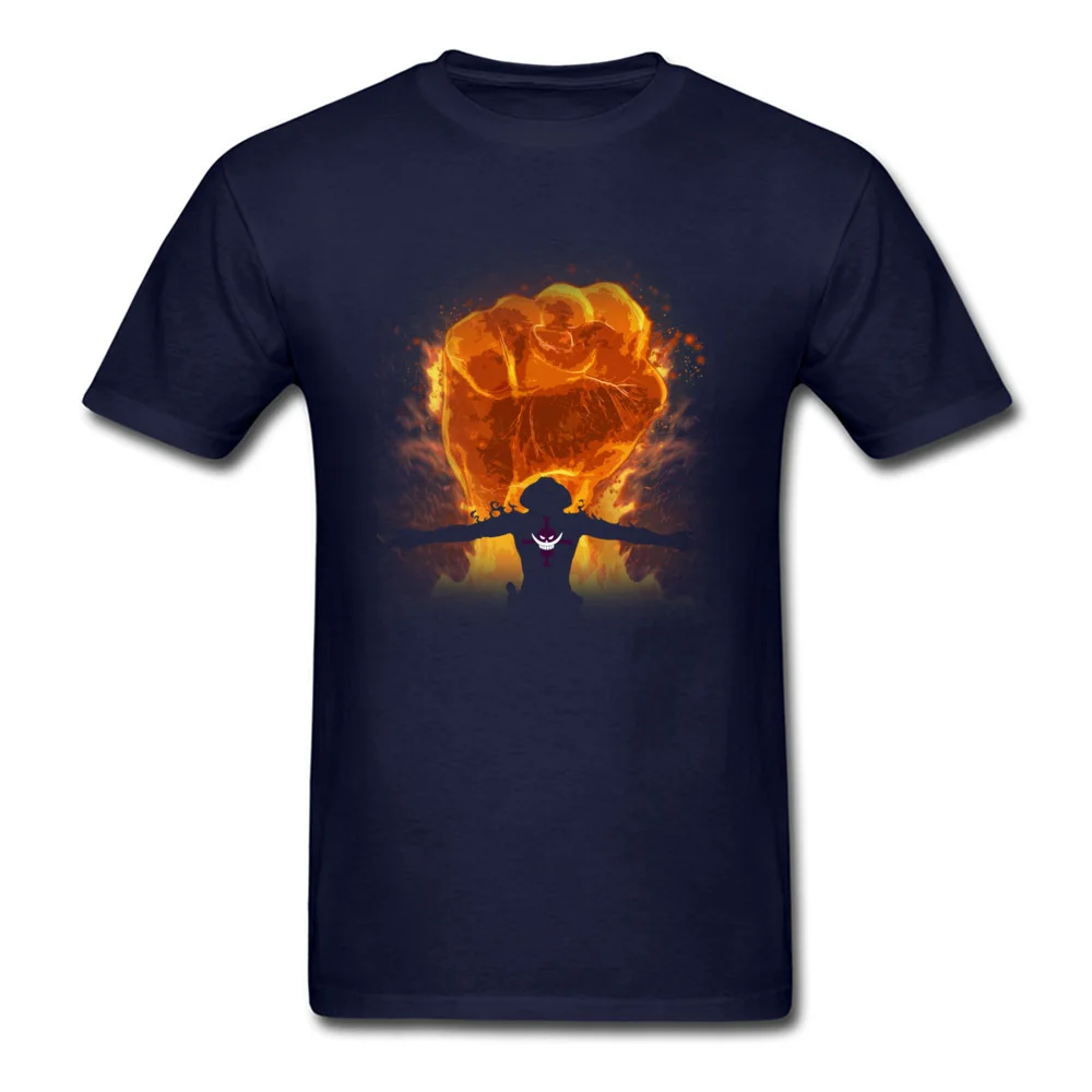 Fire Fist Design T Shirt Short Sleeve for Men 100% Cotton Fabric NEW YEAR DAY O Neck T Shirts Funny Tops Shirts Newest Fire Fist navy