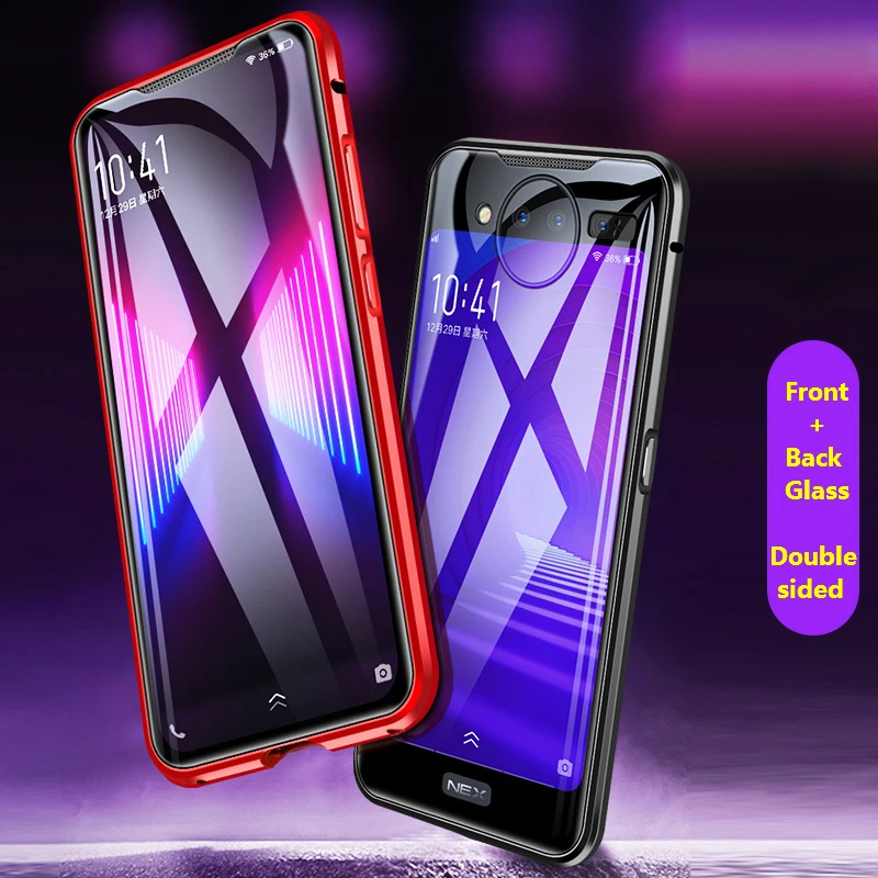 Чехол Mzxtby с двойным экраном для Vivo NEX2 Reno 10X K3 X27 X23 прозрачная задняя крышка из